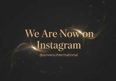 we are now on instagram - @anvera.international